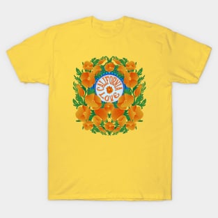 California Love Poppy Superbloom T-Shirt